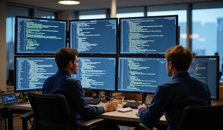 Developers working on implementation