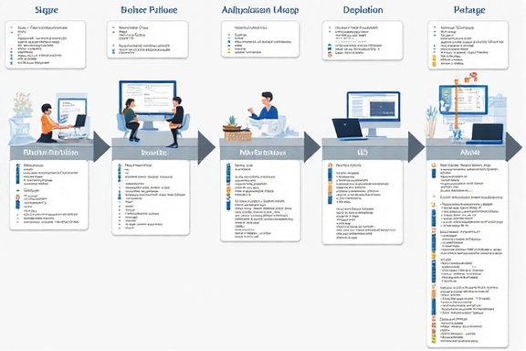 Custom software development process